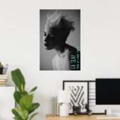 Edgy Beauty Beruflich Poster (Heimbüro)