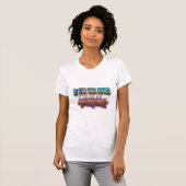 Edgy & Bold Statement T - Shirt - Unisex Graffiti (Vorne ganz)