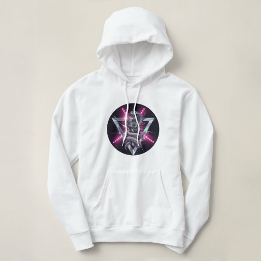 Edgy Cobra Mic Hoodie 🐍 🎤 (Design vorne)