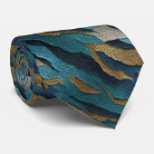 Edgy Dad Geschenke Tigerfell Krawatte (Gerollt)