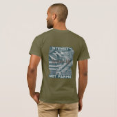 Edgy Design T-Shirt (Schwarz voll)