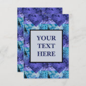 "Edgy DIY Print - Zine Style Halftone Grunge Einladung (Vorne/Hinten)