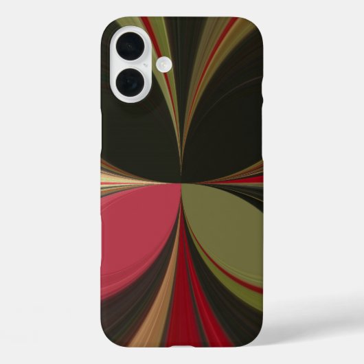 Edgy Earth Kaleidoskop Art Print Case-Mate iPhone Hülle (Rückseite)