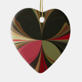 Edgy Earth Kaleidoskop Art Print Keramik Ornament (Rechts)