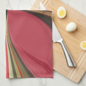 Edgy Earth Kaleidoskop Art Print Küchentuch (Viertel Falte)