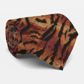 Edgy Fathers Day Animal Print Krawatte (Gerollt)