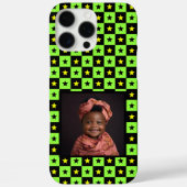 Edgy Fathers Day Ideas Square Pattern  Case-Mate iPhone Hülle (Rückseite)