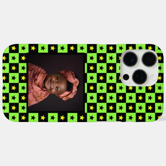 Edgy Fathers Day Ideas Square Pattern  Case-Mate iPhone Hülle (Rückseite (Horizontal))