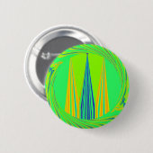 Edgy Geometric Neon Design Button (Vorne & Hinten)