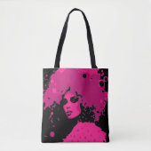 Edgy Retro über den Grunge-Design-Tank Tasche (Vorderseite)