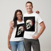 Edgy Skull Graphic Men's T - Shirt - kühl und stil (Unisex)