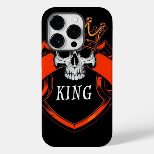 Edgy Skull Logo für iPhone 14 Pro Max - Entleash Y Case-Mate iPhone Hülle (Rückseite)