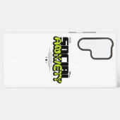 Edgy "Social Anxiety" Glitch Font Samsung Galaxy Hülle (Rückseite (Horizontal))