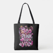 Edgy Too Punk Rosa Bären Tasche (Rückseite)