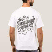 Edgy Urban Fantasy Character graphic T-Shirt (Rückseite)