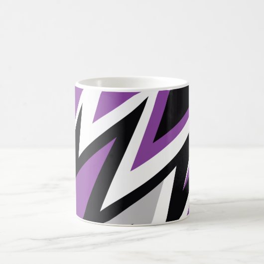 Edgy Zigzag Energy Kaffeetasse (Mittel)