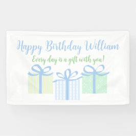 EDIAG Boy Birthday Banner