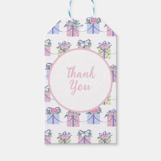 EDIAG Vielen Dank Tag Geschenkanhänger (Vorderseite)