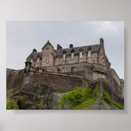 Edimburgh castle poster