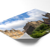 Edimburgh castle poster (Ecke)