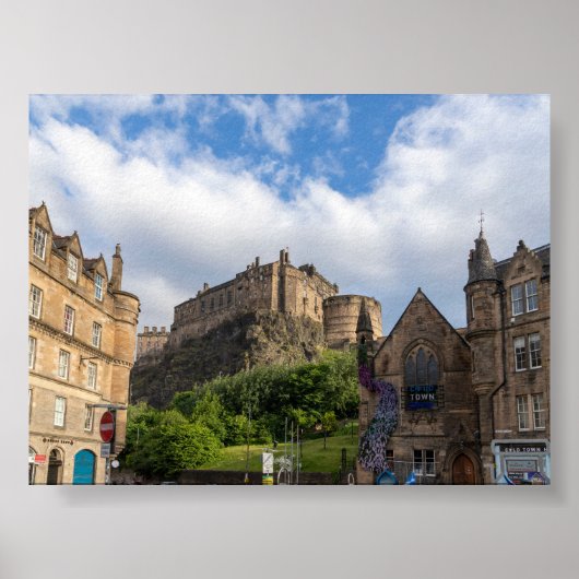 Edimburgh castle poster (Vorne)
