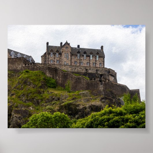 Edimburgh castle poster (Vorne)