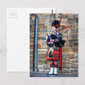 Edimburgh Postkarte (Vorne/Hinten)