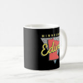 Edina Minnesota Triangle Mn City Kaffeetasse (VorderseiteRechts)