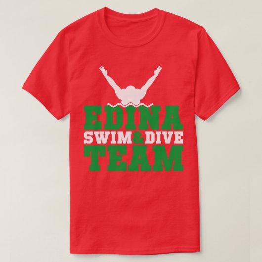 Edina Swim Dive Team13 T-Shirt (Design vorne)