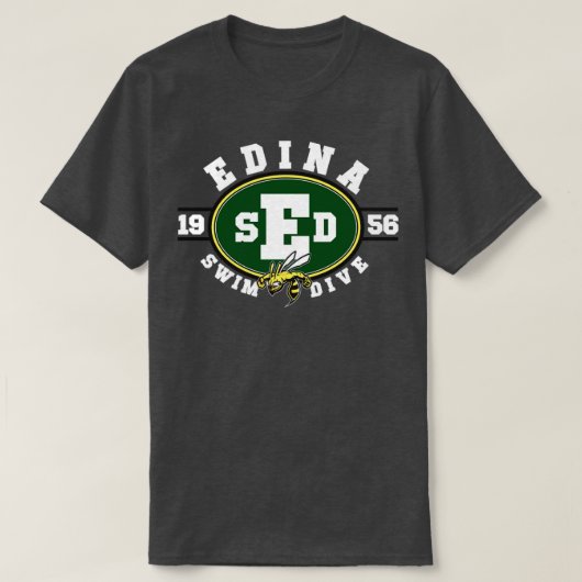 Edina Swim Dive Team14 T-Shirt (Design vorne)