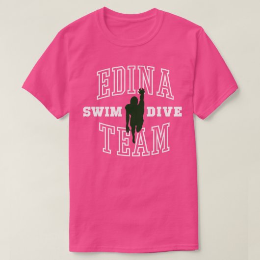 Edina Swim Dive Team5 T-Shirt (Design vorne)