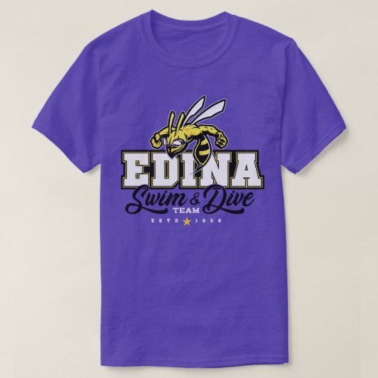 Edina Swim Dive Team 10 T-Shirt (Design vorne)