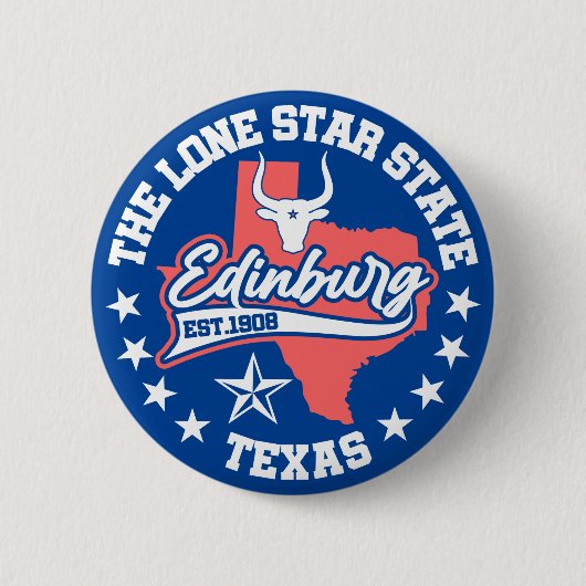 Edinburg, Texas Button (Vorderseite)