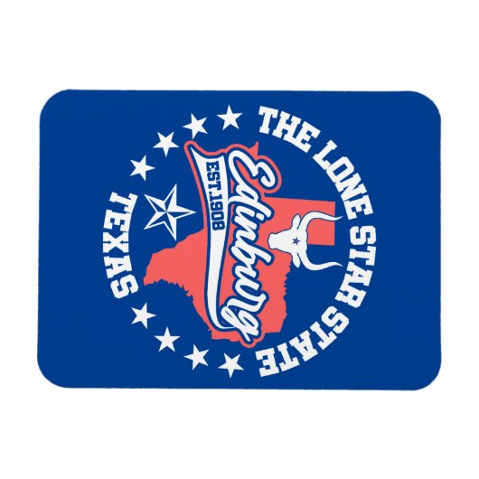 Edinburg, Texas Magnet (Horizontal)