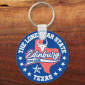 Edinburg, Texas Schlüsselanhänger (Rückseite)