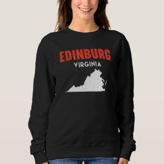 Edinburg Virginia USA Bundesstaat Amerika Reisen V Sweatshirt