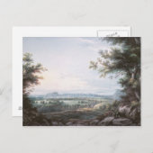 Edinburgh aus dem Süden, 18. Jahrhundert Postkarte (Vorne/Hinten)