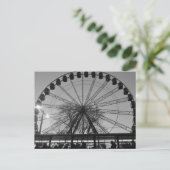 Edinburgh Big Wheel Postkarte (Stehend Vorderseite)