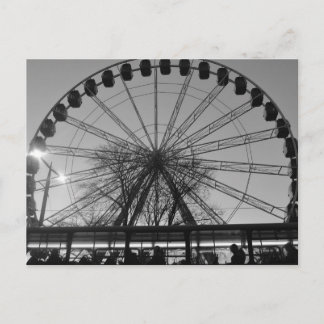Edinburgh Big Wheel Postkarte
