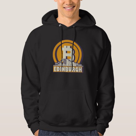 Edinburgh Bitcoin Maximalist Hoodie (Vorderseite)