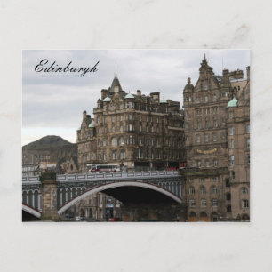 Edinburgh-Brücke Postkarte