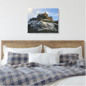 Edinburgh Castle Covered in Snow Leinwanddruck (Insitu (Schlafzimmer))