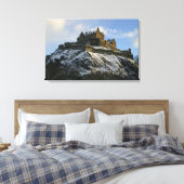 Edinburgh Castle Covered in Snow Leinwanddruck (Insitu (Schlafzimmer))