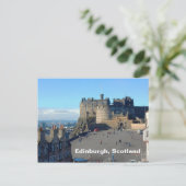Edinburgh Castle Esplanade, Edinburgh, Schottland Postkarte (Stehend Vorderseite)