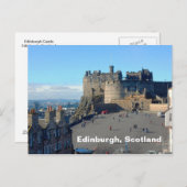 Edinburgh Castle Esplanade, Edinburgh, Schottland Postkarte (Vorne/Hinten)
