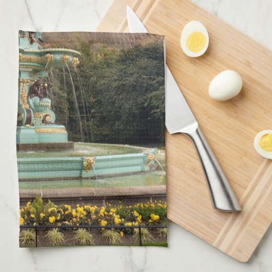 Edinburgh Castle Geschirrtuch (Viertel Falte)