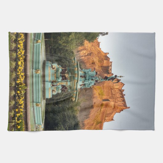 Edinburgh Castle Geschirrtuch (Horizontal)