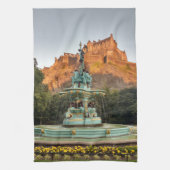 Edinburgh Castle Geschirrtuch (Vertikal)