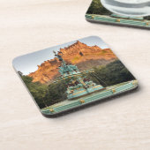 Edinburgh Castle Getränkeuntersetzer (Linke Seite)