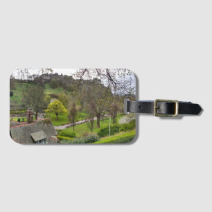 Edinburgh Castle im Frühling Gepäckanhänger